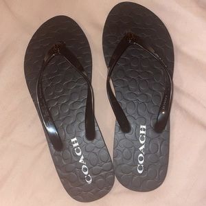 Coach Flip Flops